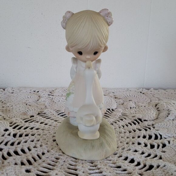 Vtg Precious Moments "Make a Joyful Noise" Porcelain Figurine - 1978 - E-1374/G - Picture 2 of 7